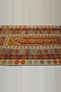 Nineteen Century Antique Turkish Yahyali Kilim 4x7  122,208 - Turkish Kilim Rug  $i