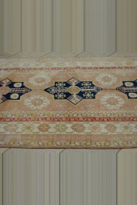 Nineteen Century Antique Turkuman Carpet Rug 5x8 153,253 - Turkish Carpet Rug $i