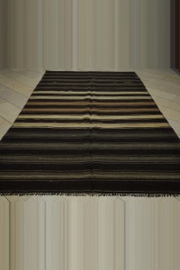 Nomadic Goat Hair Kilim Rug 7x11 Feet 205,340 - Goat Hair Rug $i