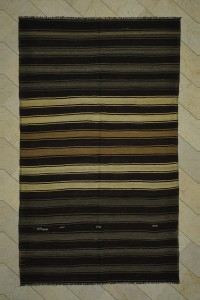 Goat Hair Rug Nomadic Goat Hair Kilim Rug 7x11 Feet 205,340