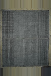 Grey Turkish Rug Nomadic Tent,Turkish Oversize Gray Rug 13x16 Feet 386,470