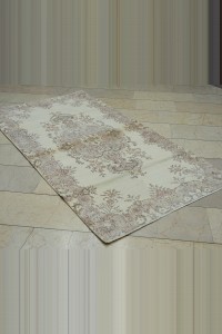 Nomadic Turkish Area Rug 4x7 Feet 114,215 - Oushak Rug $i