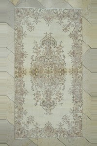 Nomadic Turkish Area Rug 4x7 Feet 114,215 - Oushak Rug $i