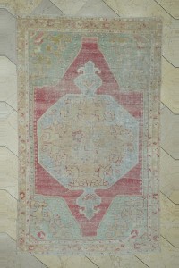 Oushak Rug Office Area Rug 4x7 Feet 123,214