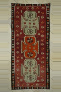Turkish Kilim Rug Old Antique Kars Kilim Rug 6x12 166,362