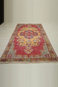 Old Carpet Rug 5x9 137,265 - Turkish Carpet Rug $i