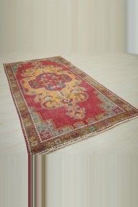 Old Carpet Rug 5x9 137,265 - Turkish Carpet Rug $i