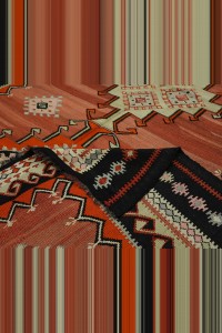 Old Kars Turkish Long Kilim Rug 6x14 182,430 - Turkish Kilim Rug  $i