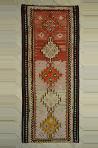 Turkish Kilim Rug Old Kars Turkish Long Kilim Rug 6x14 182,430