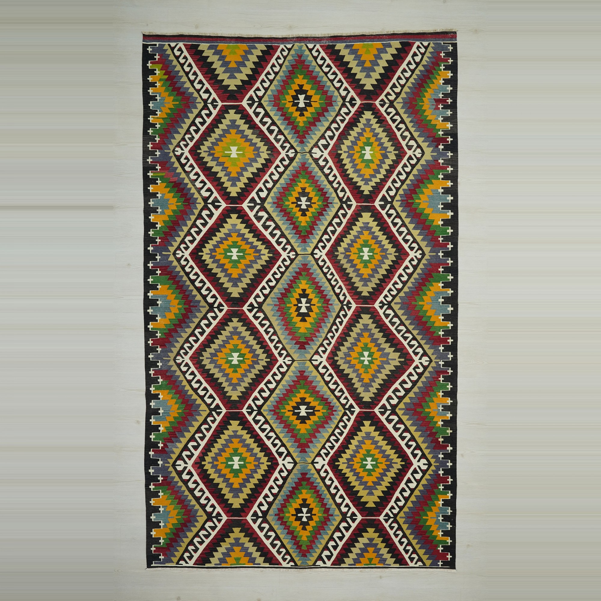 Old Turkey Esme Kilim Rug 205,345 - Turkish Kilim Rug