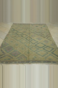 Old Turkish Kilim Rug 5x8 Feet 156,245 - Turkish Kilim Rug  $i