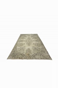 Old Turkish Oushak Area Rug 6x9 Feet 182,278 - Oushak Rug $i