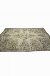 Old Turkish Oushak Area Rug 6x9 Feet 182,278 - Oushak Rug $i