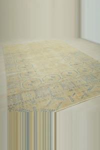 Old Turkish Oushak Rug 7x10 Feet 220,300 - Oushak Rug $i