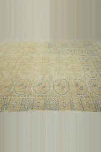 Old Turkish Oushak Rug 7x10 Feet 220,300 - Oushak Rug $i