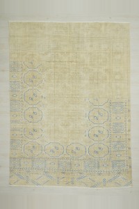 Old Turkish Oushak Rug 7x10 Feet 220,300 - Oushak Rug $i