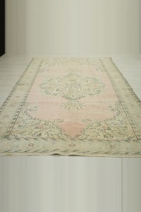 Old Turkish Rug 7x10 Feet 198,287 - Oushak Rug $i