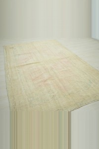 Old Vintage Oushak Rug 6x9 180,278 - Oushak Rug $i