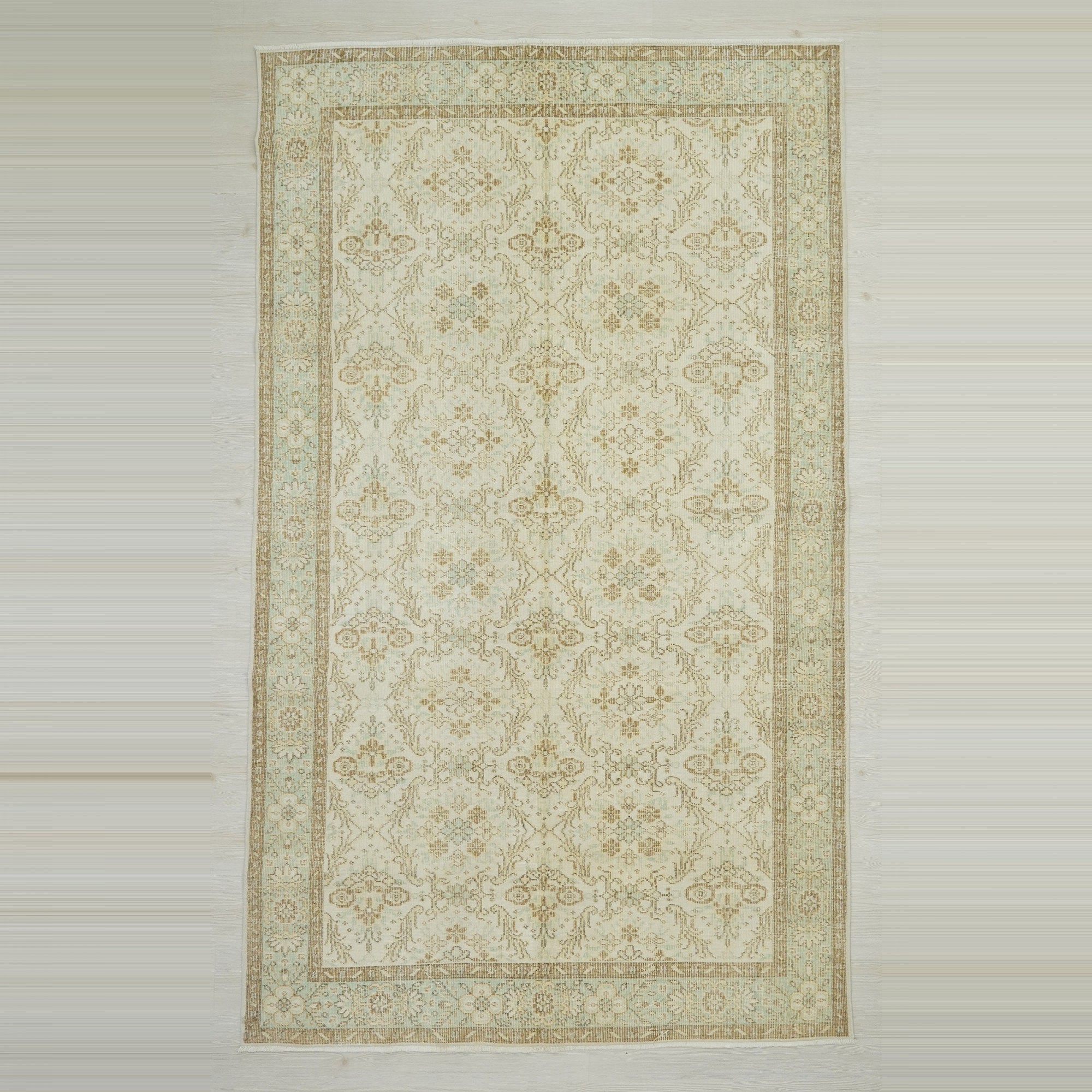 One of a Kind Oushak Rug 6x10 173,292 - Oushak Rug