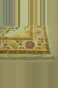 Oushak Carpet Rug 5X7 152,216 - Oushak Rug  $i