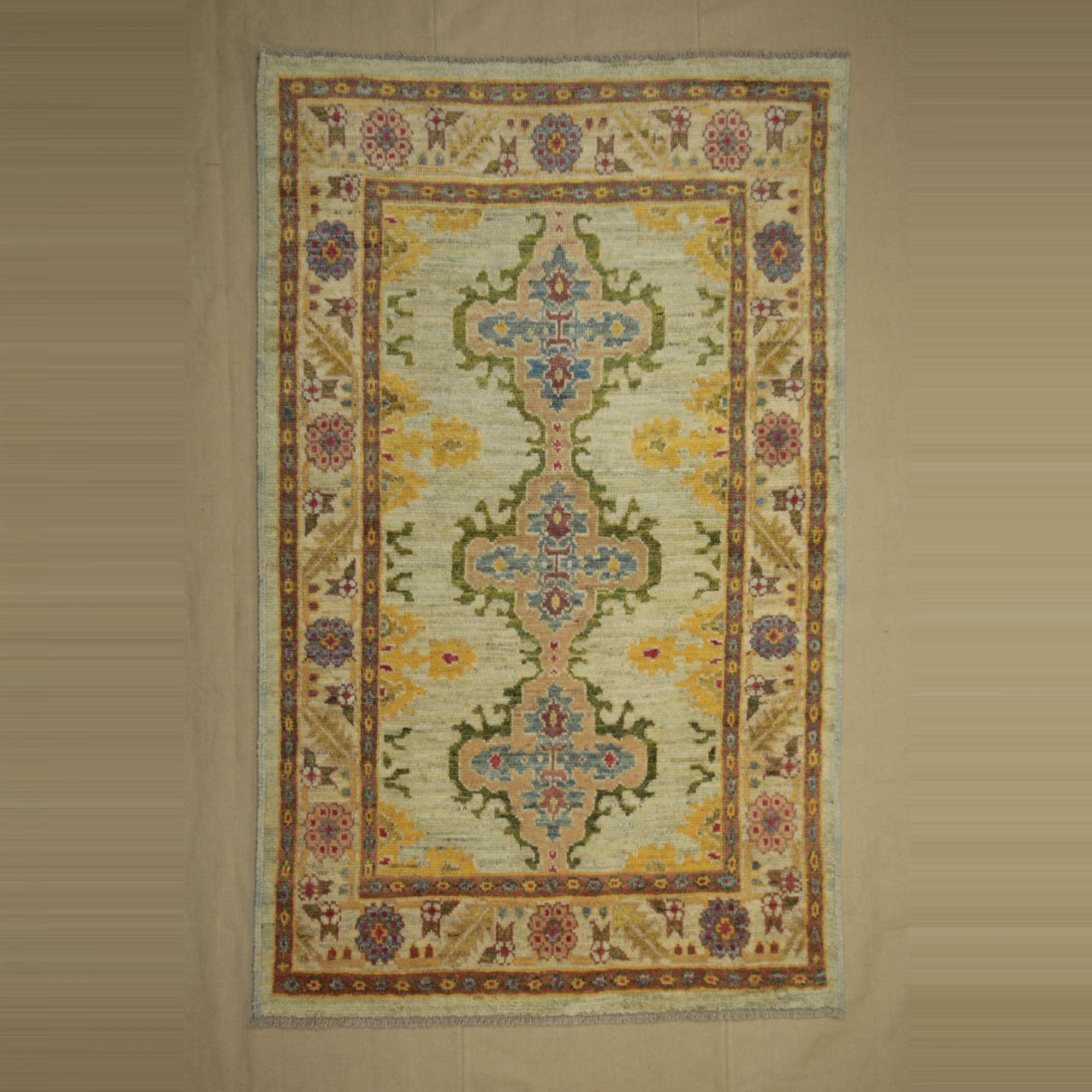 Oushak Carpet Rug 5X7 152,216 - Oushak Rug 