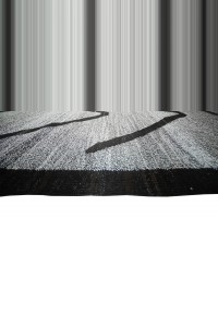 Oversize 11x14 Feet Geometric Motif Kilim Rug 330,426 - Grey Turkish Rug  $i