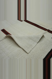 Oversize Flat Weave Organic Hemp Kilim Rug 11x14 337,437 - Turkish Hemp Rug $i