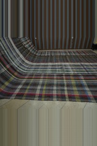 Oversize Rag Rug 14x19 412,562 - Grey Turkish Rug  $i