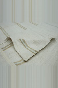 Oversize Striped Organic Hemp Kilim Rug,10x12  305,366 - Turkish Hemp Rug  $i