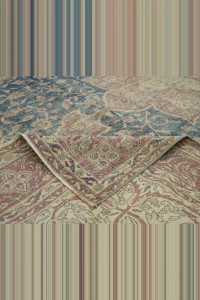 Oversized Navy Blue Vintage Oushak Rug 8x11 232,342 - Oushak Rug $i