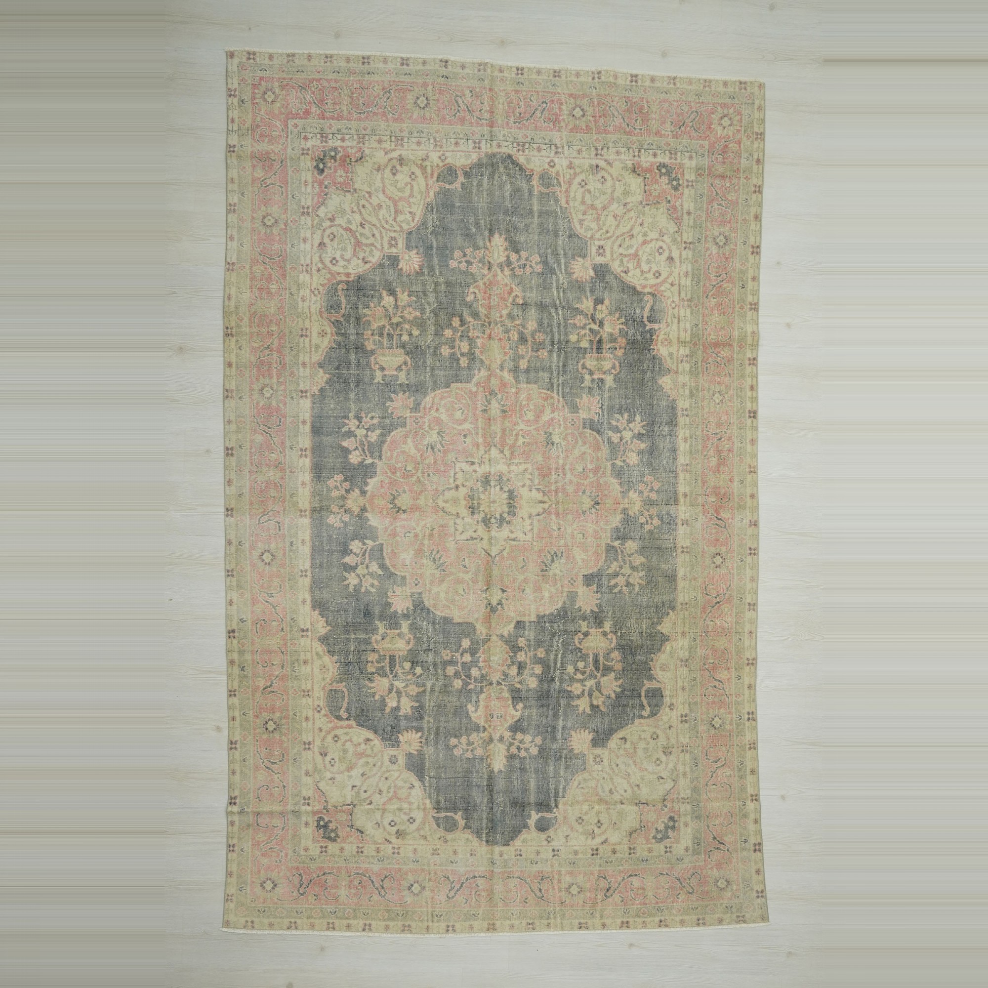 Oversized Navy Oushak Rug 7x11 Feet 200,322 - Oushak Rug