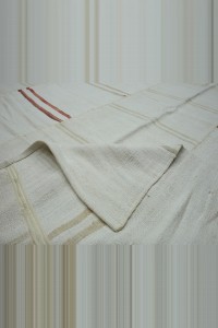 Oversized Organic Vintage Hemp Rug 12x14  366,415 - Turkish Hemp Rug  $i