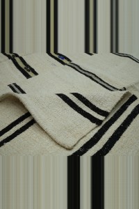 Oversized Striped Hemp Rug 10x12 Feet 305,366 - Turkish Hemp Rug $i