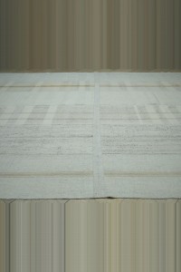 Oversized Turkish Cotton Kilim Rug 11x17 Feet  330,506 - Grey Turkish Rug  $i
