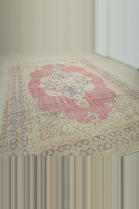 Oversized Vintage Oushak Rug 8x12 Feet 234,360 - Oushak Rug $i