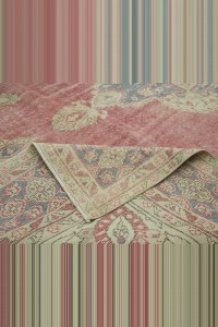 Oversized Vintage Oushak Rug 8x12 Feet 234,360 - Oushak Rug $i