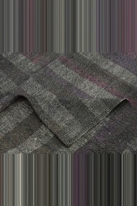 Pastel Colors Striped Turkish Rag Rug,8x13 Feet 244,385 - Grey Turkish Rug  $i