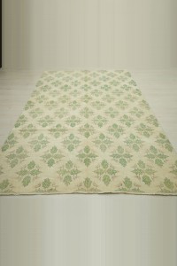 Pastel Green Oushak Rug 6x9 165,278 - Oushak Rug $i