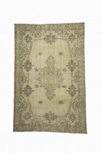 Pastel Oushak Rug 6x9 Feet 173,259 - Oushak Rug $i