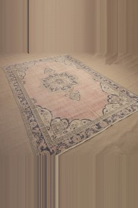 Pastel Turkish Carpet Rug 7x10 Feet  200,290 - Oushak Rug  $i