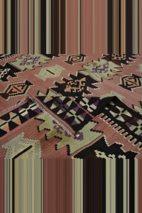 Pastel Turkish Kilim Rug 6x9 Feet 193,290 - Turkish Kilim Rug  $i
