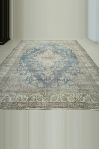 Persian Pattern 8x11 Feet Oushak Rug 250,338 - Oushak Rug  $i