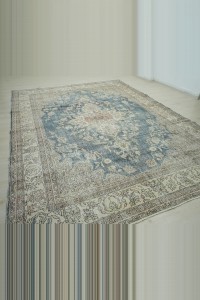 Persian Pattern 8x11 Feet Oushak Rug 250,338 - Oushak Rug  $i