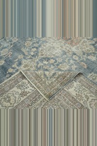 Persian Pattern 8x11 Feet Oushak Rug 250,338 - Oushak Rug  $i