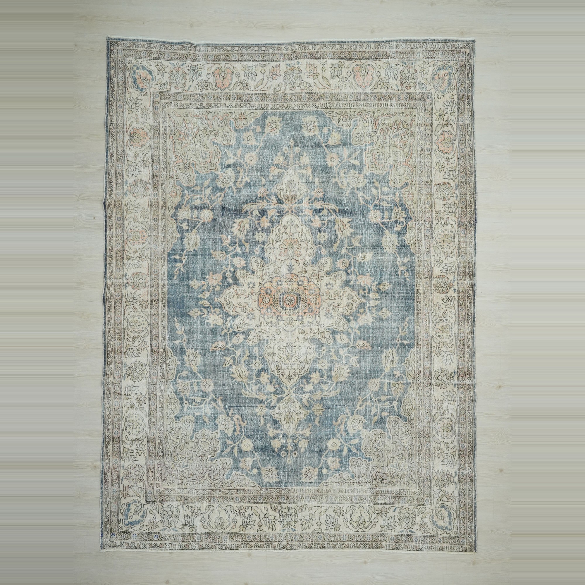 Persian Pattern 8x11 Feet Oushak Rug 250,338 - Oushak Rug