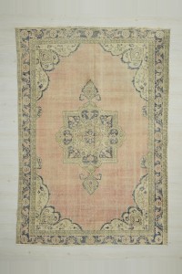 Persian Pattern Turkish Carpet Rug 7x10 Feet 200,290 - Oushak Rug $i