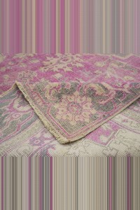 Persian Pattern Turkish Purple Rug 7x11 224,340 - Oushak Rug $i
