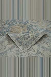 Persian Pattern Vintage Oushak Rug 7x11 Feet 200,320 - Oushak Rug $i