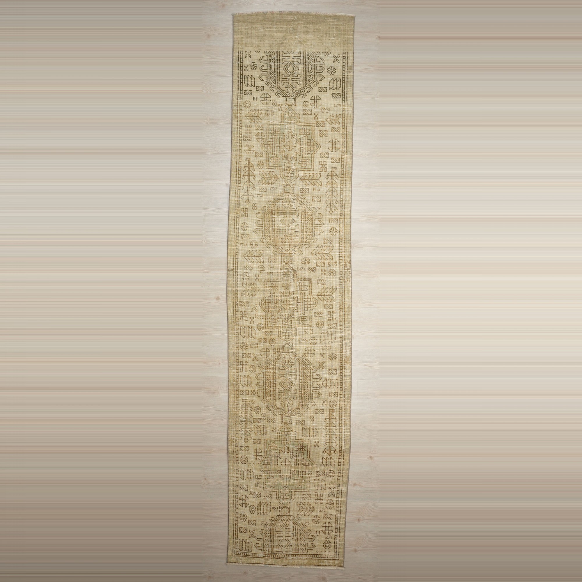 Persian Tebriz Rug Runner 2.7x12 82,360 - Turkish Rug Runner