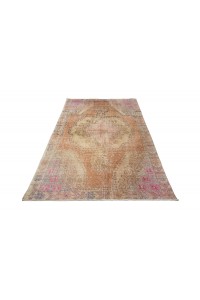Pink Oushak Rug 4x7 Feet 130,220 - Turkish Carpet Rug  $i
